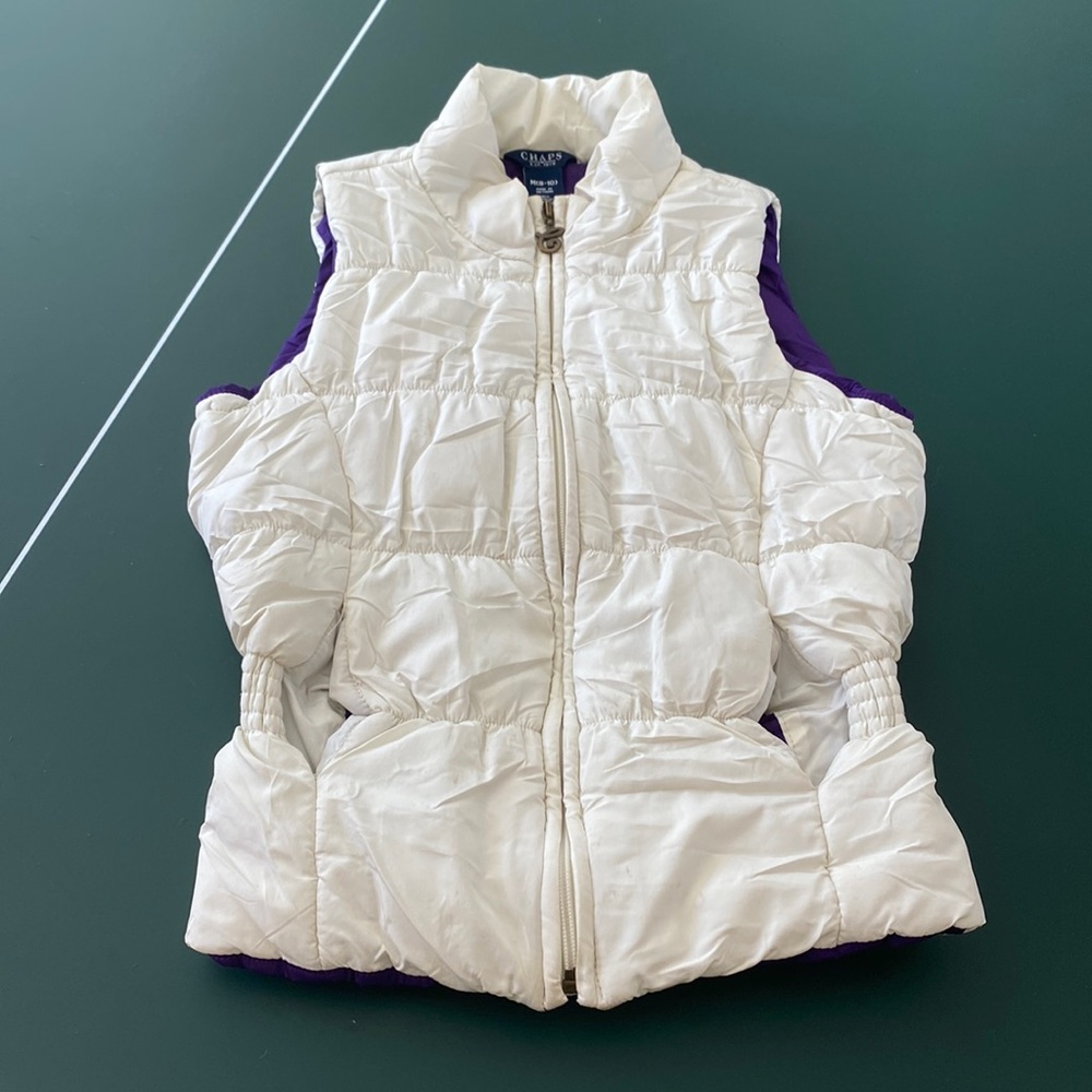 Chaps girls jacket puffy vest